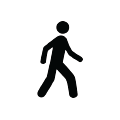 Walking icon